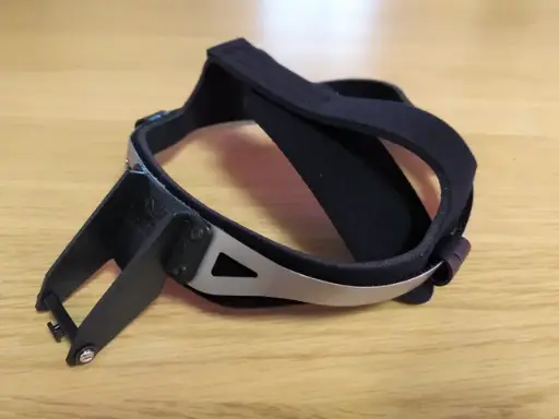 [DVI_AC_CASQUE_NR] DVI - Casque non réglable souple pour LED (avec déport)